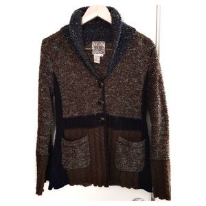 [Curio] Chunky Knit Sweater Jacket